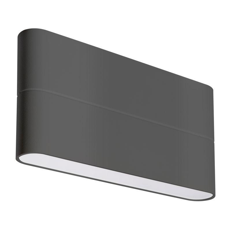 светильник sp-wall-flat-s170x90-2x6w warm3000 (gr 120 deg 230в) (ip54 металл) arlight 032412 от BTSprom.by