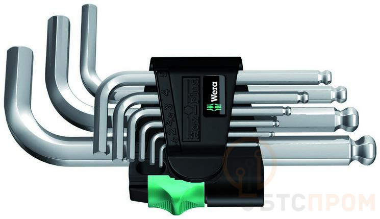 Набор Г-образных ключей 950/9 PKS Hex-Plus 3 9 предметов (1.5/2/2.5/3/4/5/6/8/10мм) Wera WE-133163 фото в каталоге от BTSprom.by  Набор Г-образных ключей 950/9 PKS Hex-Plus 3 9 предметов (1.5/2/2.5/3/4/5/6/8/10мм) Wera WE-133163 фото в каталоге от BTSprom.by