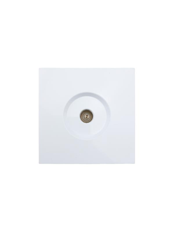  Розетка ТВ оконечная СП ZIMA IP20 бел. LEZARD 704-0288-130 фото в каталоге от BTSprom.by