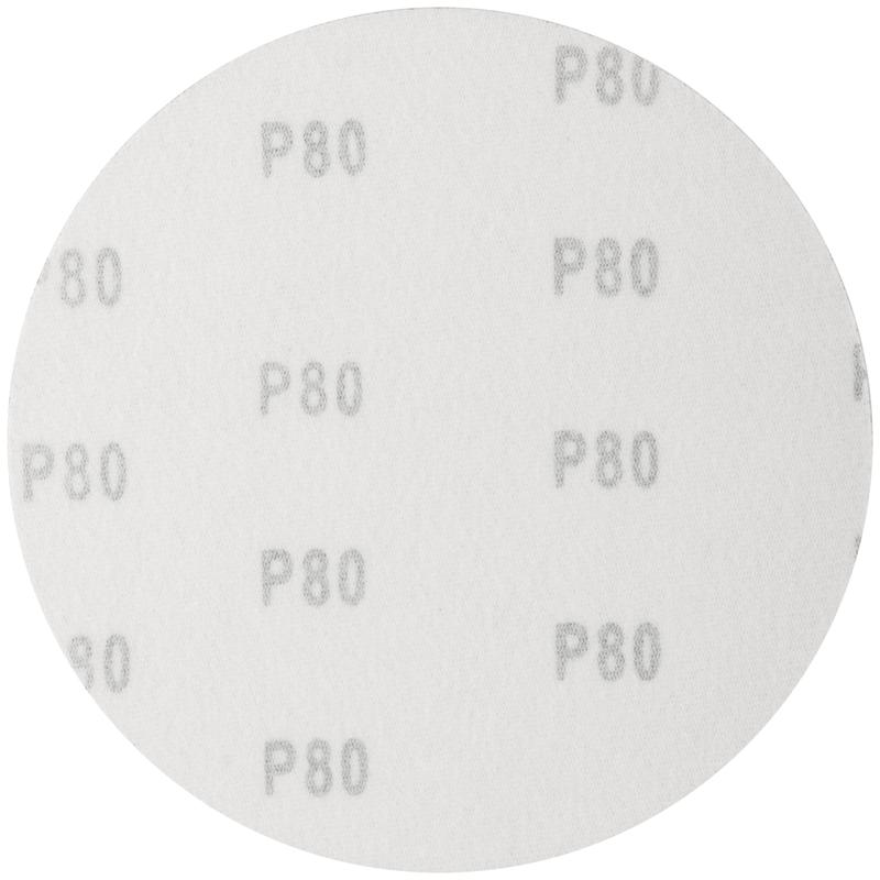  Круг шлифовальный сплошные (липучка) алюм./оксид 150мм (уп.5шт) Р 80 FIT 39804 фото в каталоге от BTSprom.by