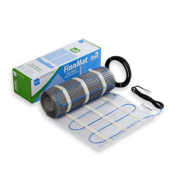 комплект "теплый пол" (мат) 130вт/кв.м finnmat 780вт 6.0кв.м 2 жилы ensto efhfm130.6 от BTSprom.by