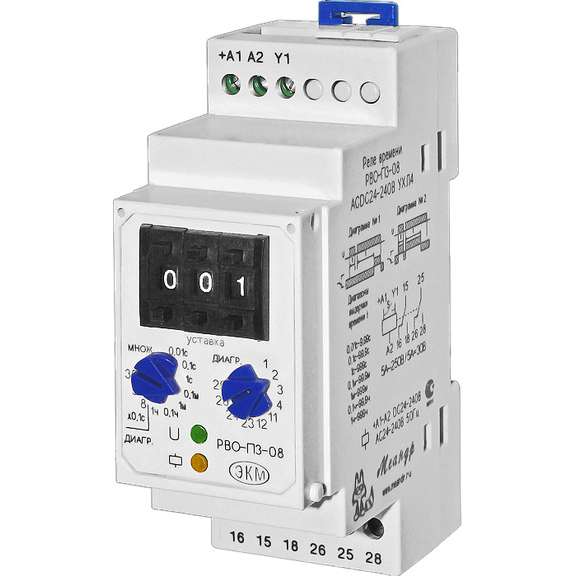 реле времени рво-п3-08 ухл4 24-240в ac/dc меандр a8302-16930753 от BTSprom.by