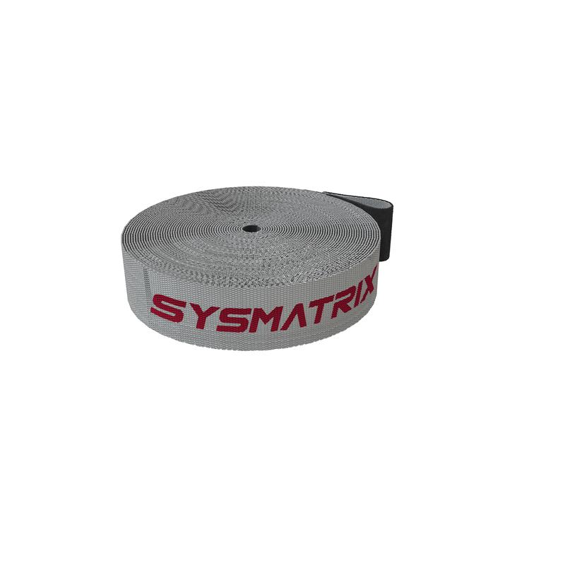 лента-липучка 16х5000мм черн. (рулон) sysmatrix rol 169bk от BTSprom.by