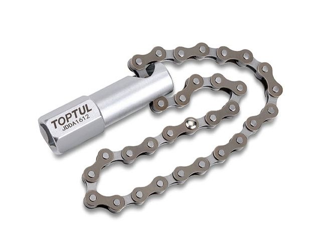съемник масляных фильтров цепной d120мм toptul jdda1612 от BTSprom.by