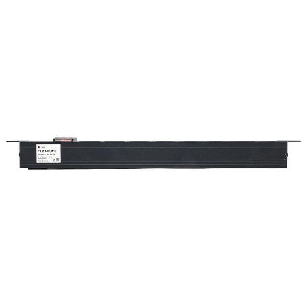  Блок PDU TERACOM PRO 19дюйм 1U 10А 250В 7-м Schuko с выкл. без шнура питания вх. разъем C14 алюм. черн. EKF TRP-HPD-LS-10A-7SH-C14 фото в каталоге от BTSprom.by