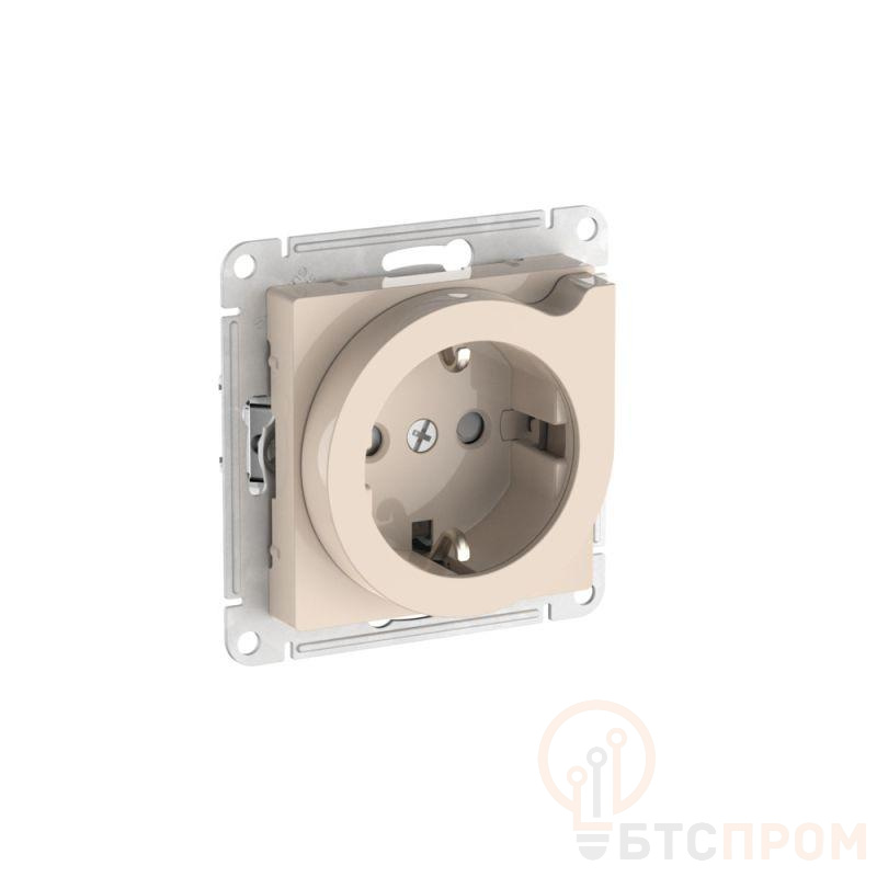 Розетка AtlasDesign 16А с заземл. защ. шторки с выталк. быстрозажим. клем. механизм беж. SE ATN000247S фото в каталоге от BTSprom.by  Розетка AtlasDesign 16А с заземл. защ. шторки с выталк. быстрозажим. клем. механизм беж. SE ATN000247S фото в каталоге от BTSprom.by