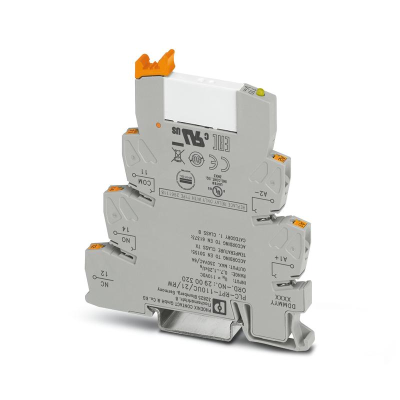 модуль релейный plc-rpt-110uc/21/rw phoenix contact 2900320 от BTSprom.by