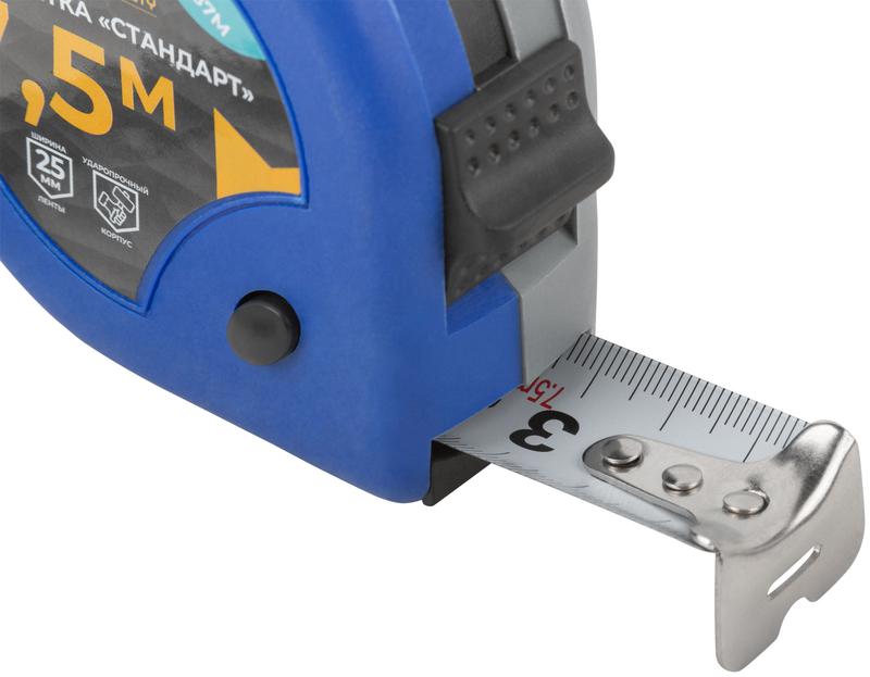  Рулетка Стандарт 7.5мх25мм MOS 16987М фото в каталоге от BTSprom.by