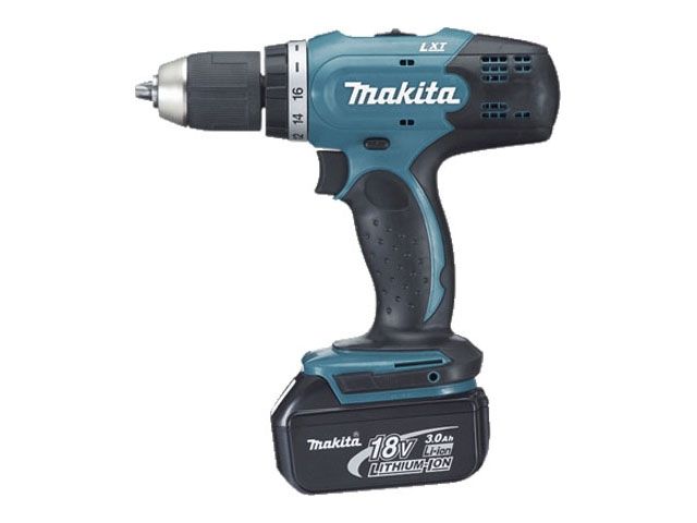 аккум. ударная дрель-шуруповерт makita lxt dhp 453 sye в чем. (18.0 в, 2 акк., 1.5 а/ч li-ion, 2 скор., 42 нм, шурупы до 13 мм, сверление в металле до 8 мм) dhp453sye от BTSprom.by
