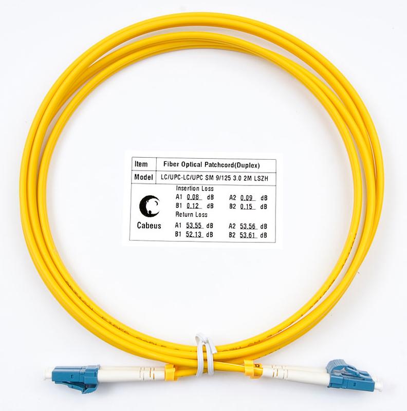 патч-корд оптический fop(d)-9-lc-lc-2m duplex lszh lc-lc 9/125см 2м cabeus 7344c от BTSprom.by