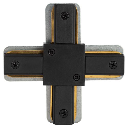  Коннектор TR-1PA-СX-BK X-образ. для 1ф шинопровода черн. Эра Б0054470 фото в каталоге от BTSprom.by