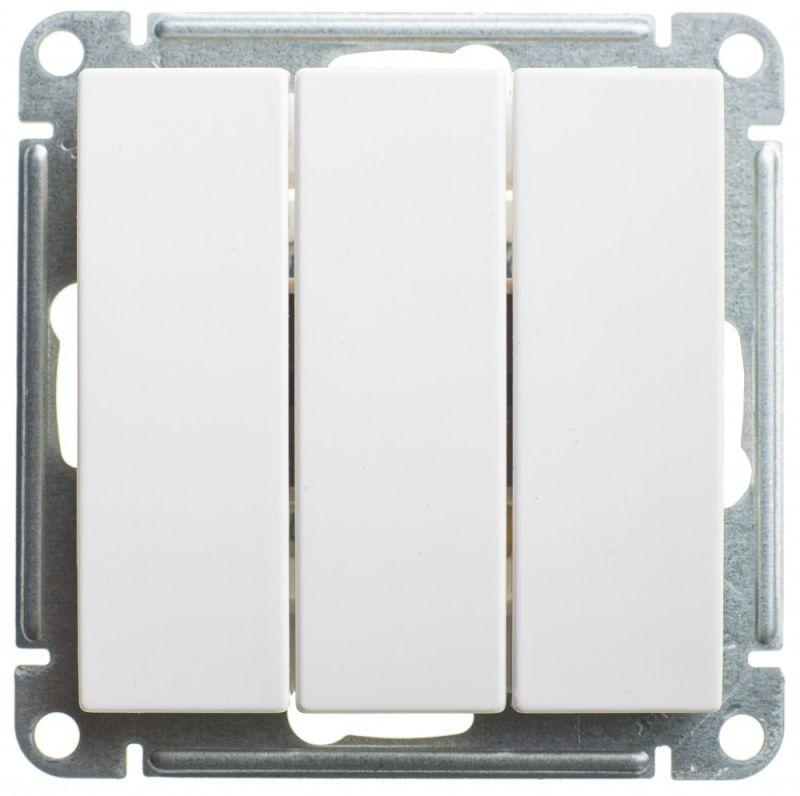 выключатель 3-кл. сп w59 10а ip20 10ax механизм бел. se vs0510-351-1-86 от BTSprom.by