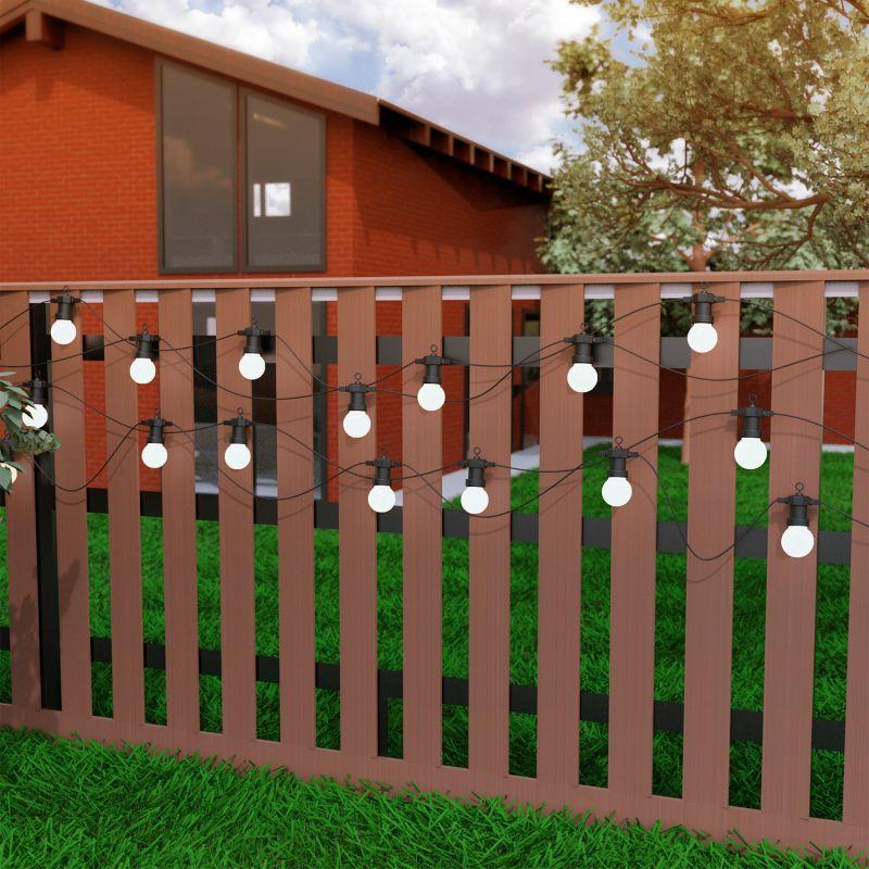  Гирлянда светодиодная Белт Лайт Holiday 10 ламп 7.7м бел. IP44 GAUSS HL062 фото в каталоге от BTSprom.by