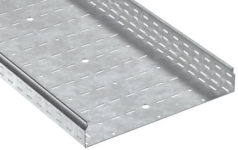 Лоток листовой перфорир. 80х500 L3000 сталь 1.5мм HDZ ESCA 7 IEK CLP10-080-500-150-3-M-HDZ от BTSprom.by