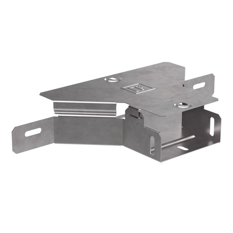 Ответвитель для лотка горизонтальный 100х50 с крышкой Стандарт Промрукав PR16.1173 от BTSprom.by