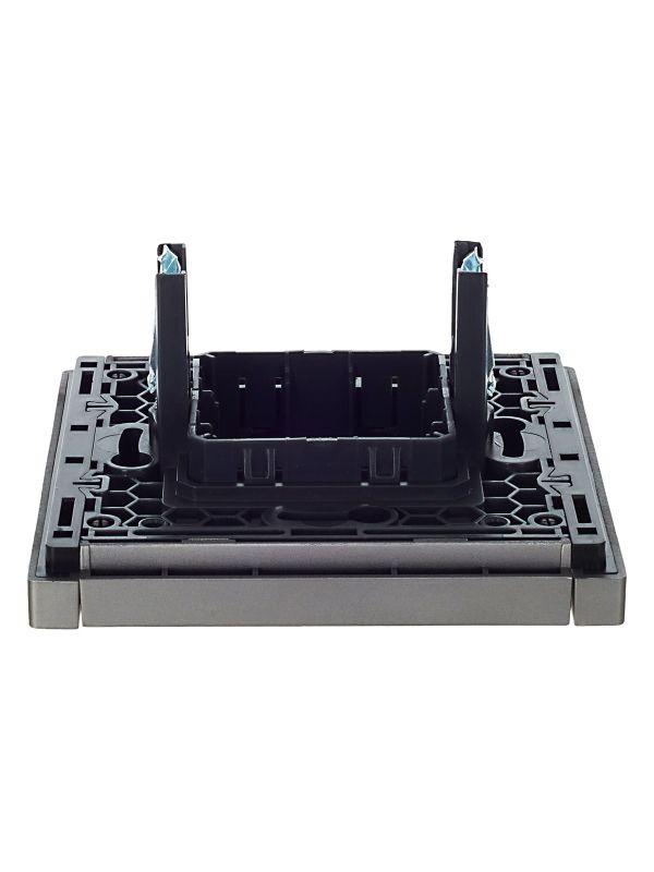  Заглушка с суппортом FORTE&PIANO FP541 сталь IEK FP-PL10-K46 фото в каталоге от BTSprom.by