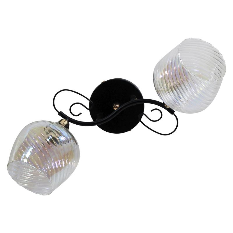  Светильник 11295-9/2 (Плафон 8310) НПБ 01-2х60-135 Е27 ИУ черн. зол. Элетех 1005404880 фото в каталоге от BTSprom.by