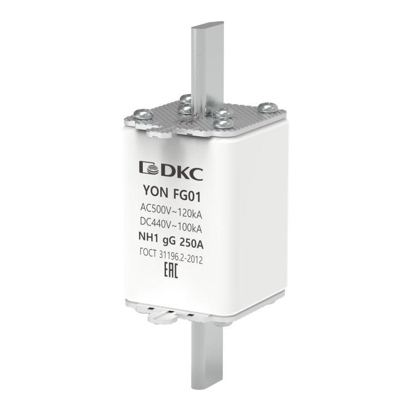 предохранитель yon ножевого типа fg1 с одинарной индикацией 250а dkc 1fg01-0250 от BTSprom.by