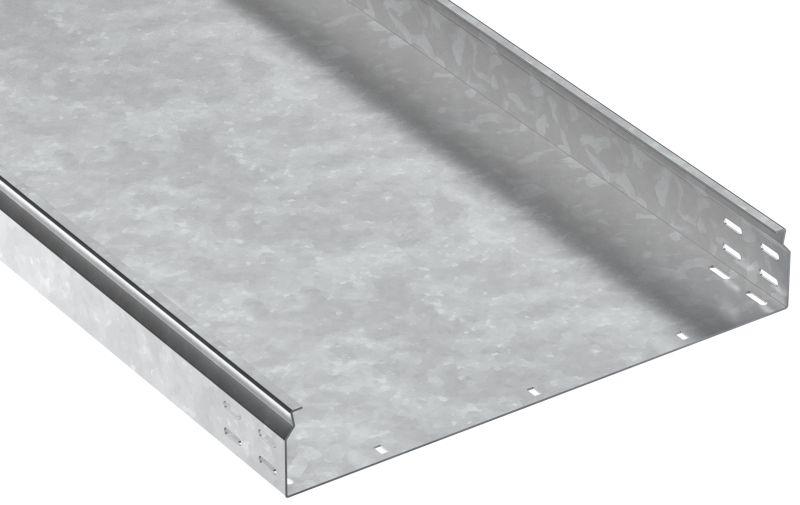 Лоток листовой неперфорир. 80х500 L2000 сталь 2.0мм HDZ ESCA 7 IEK CLN10-080-500-200-2-HDZ от BTSprom.by