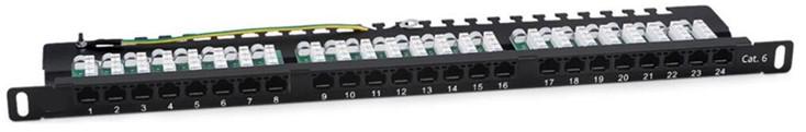 панель коммутационная utp сat.6 24p 19дюйм 0.5u suprlan 10-0411 от BTSprom.by