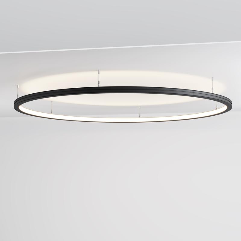  Профиль радиусный 35х35 d1500мм внутрен. 1/4 круга черн.Maytoni ALM-3535R-B-IN-90град-1.5M фото в каталоге от BTSprom.by