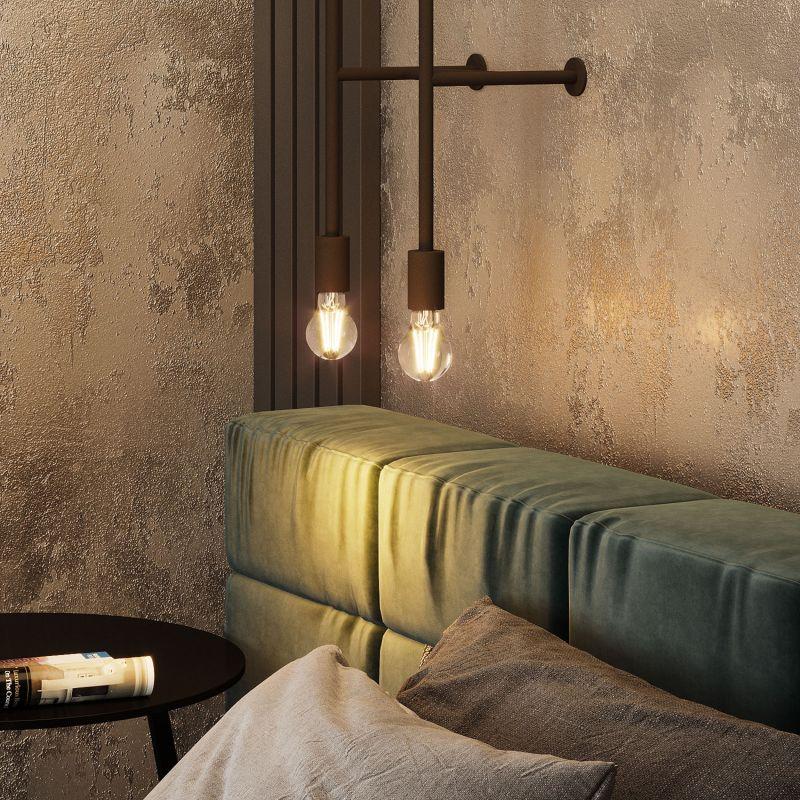 Лампа светодиодная филаментная Filament Elementary А60 7Вт 2700К Е27 530лм GAUSS 22217 фото в каталоге от BTSprom.by