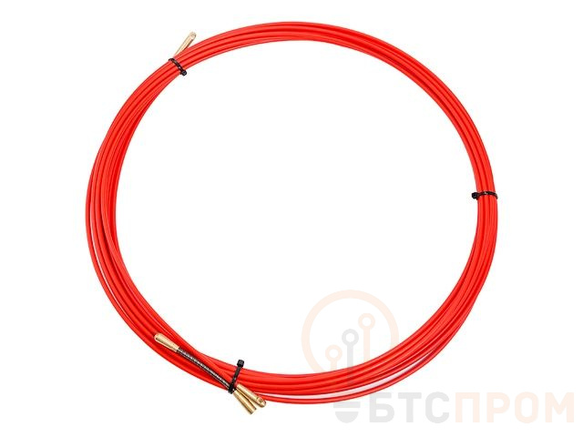 Протяжка кабельная (мини УЗК в бухте), стеклопруток, d=3,5 мм 10 м красная (REXANT) 47-1010 фото в каталоге от BTSprom.by  Протяжка кабельная (мини УЗК в бухте), стеклопруток, d=3,5 мм 10 м красная (REXANT) 47-1010 фото в каталоге от BTSprom.by