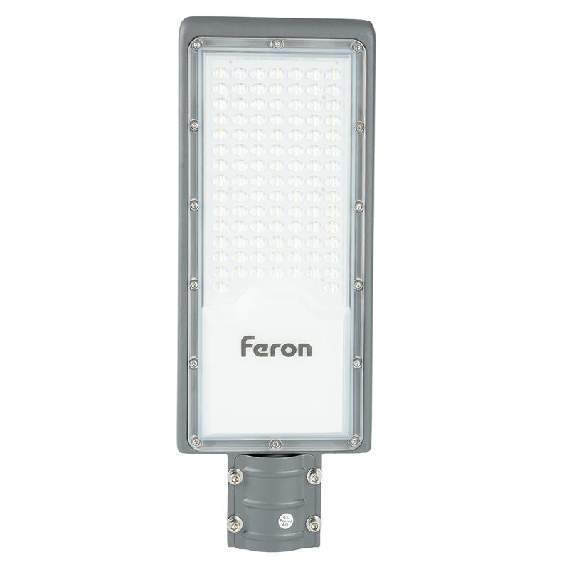 светильник светодиодный sp3034 80вт 6400к ip65 ac 230в/50гц уличный сер. feron 41580 от BTSprom.by