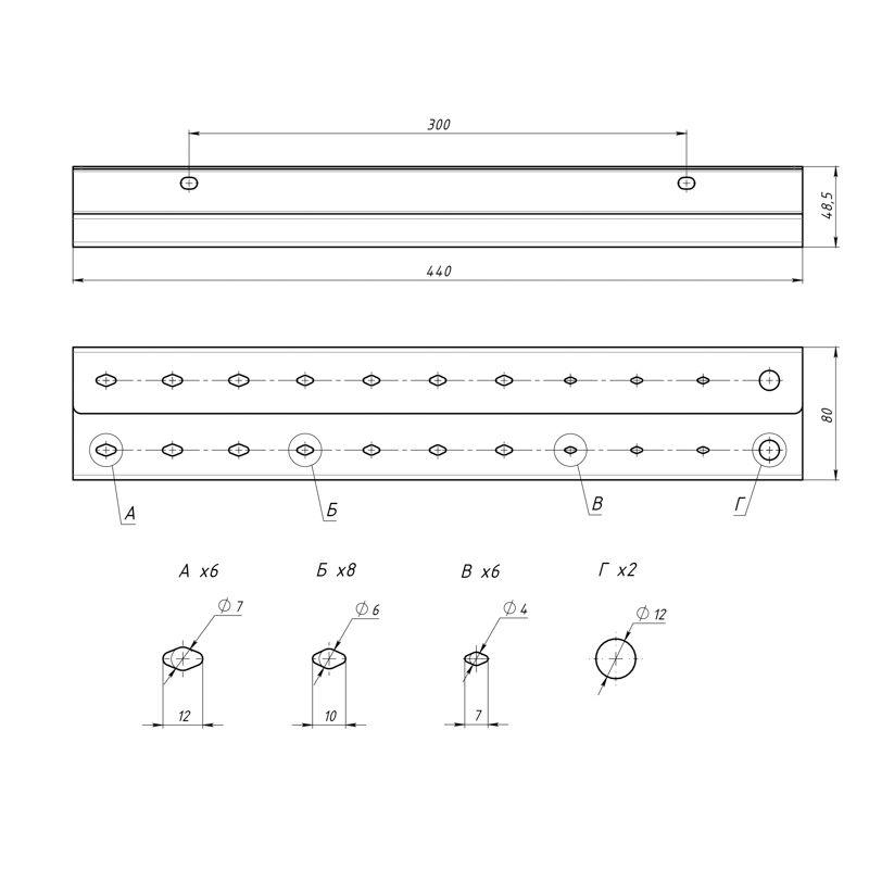  Держатель-органайзер для отверток двухуровневый настенный черн. Rexant 38-0650 фото в каталоге от BTSprom.by