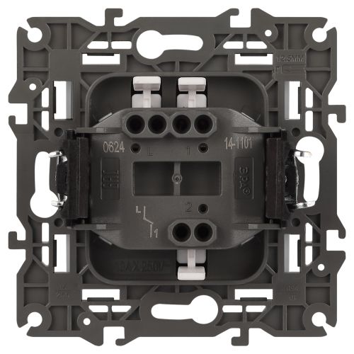  Выключатель 1-кл. СП Elegance 14-1101-01 10А IP20 250В 10AX механизм бел. Эра Б0034207 фото в каталоге от BTSprom.by