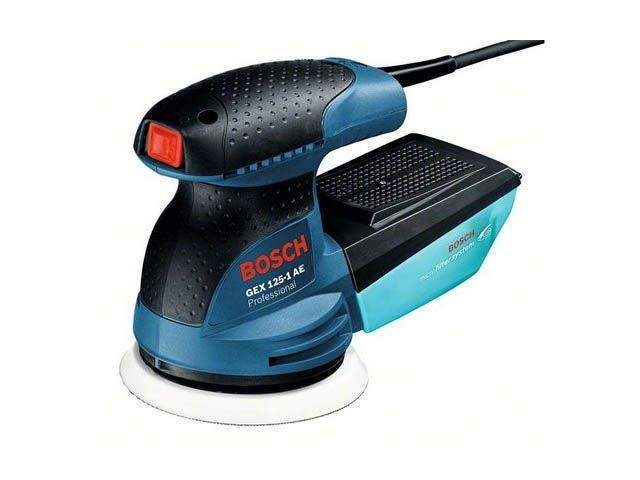 эксцентриковая шлифмашина bosch gex 125-1 ae в кор. (250 вт, 125 мм, 15000 - 24000 кол/мин, регул. об.) от BTSprom.by