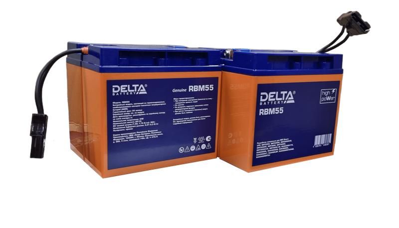 модуль батарейный 24в 36а.ч rbm55 (аналог rbc55) delta 1114010340016 от BTSprom.by