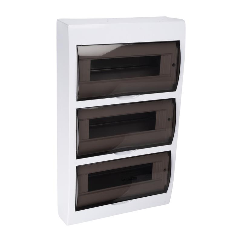 бокс модульный накладной pdb/w 1036 wh (щрн-п-36) ip41 пластик. pro jazzway 5071704 от BTSprom.by
