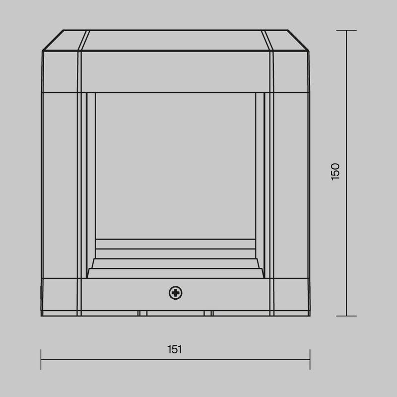 Светильник Royal Mile 13Вт 3000К IP65 ландшафтный Maytoni O019FL-L13GR3K фото в каталоге от BTSprom.by