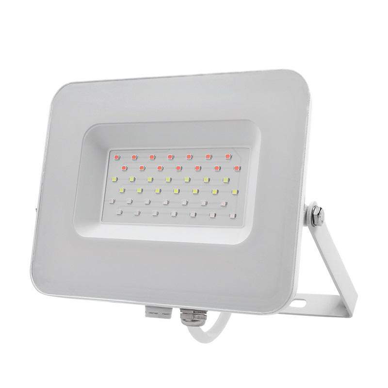 прожектор светодиодный pfl-30w rgb wh 30вт ip65 jazzway 5012103 от BTSprom.by