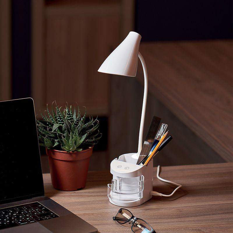  Светильник светодиодный настольный Click Shift 6Вт 4000К на основании с ночником диммер 3 ступени заряжаемый автономн. режим 3ч Rexant 609-006 фото в каталоге от BTSprom.by