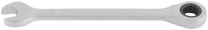  Ключ комбинированный трещоточный CrV реверсивный механизм 12мм FIT 63462 фото в каталоге от BTSprom.by
