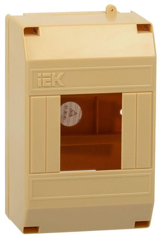 корпус оп кмпн 1/4 krepta 3 ip20 для 4-х авт. выкл. пластик. сосна iek mkp31-n-04-30-135-s от BTSprom.by