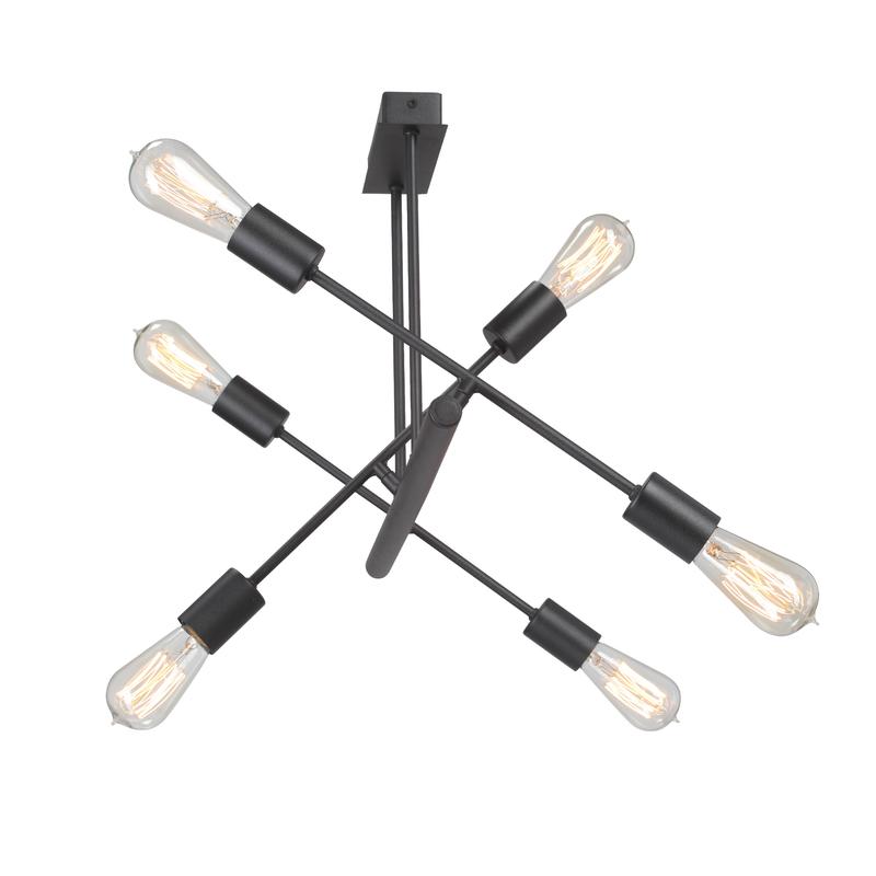 люстра 6xe27 макс. 40вт vitaluce v3010-1/6pl от BTSprom.by