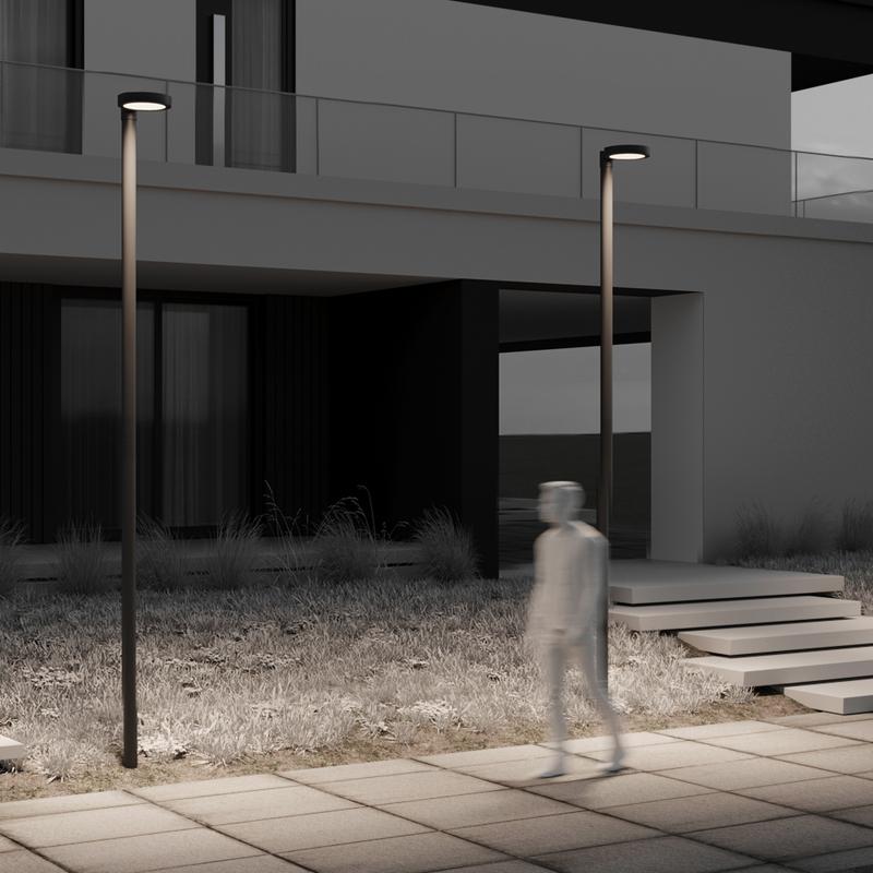  Светильник Dion 50Вт 3000К IP65 парковый Maytoni O472H-L50GF3K фото в каталоге от BTSprom.by