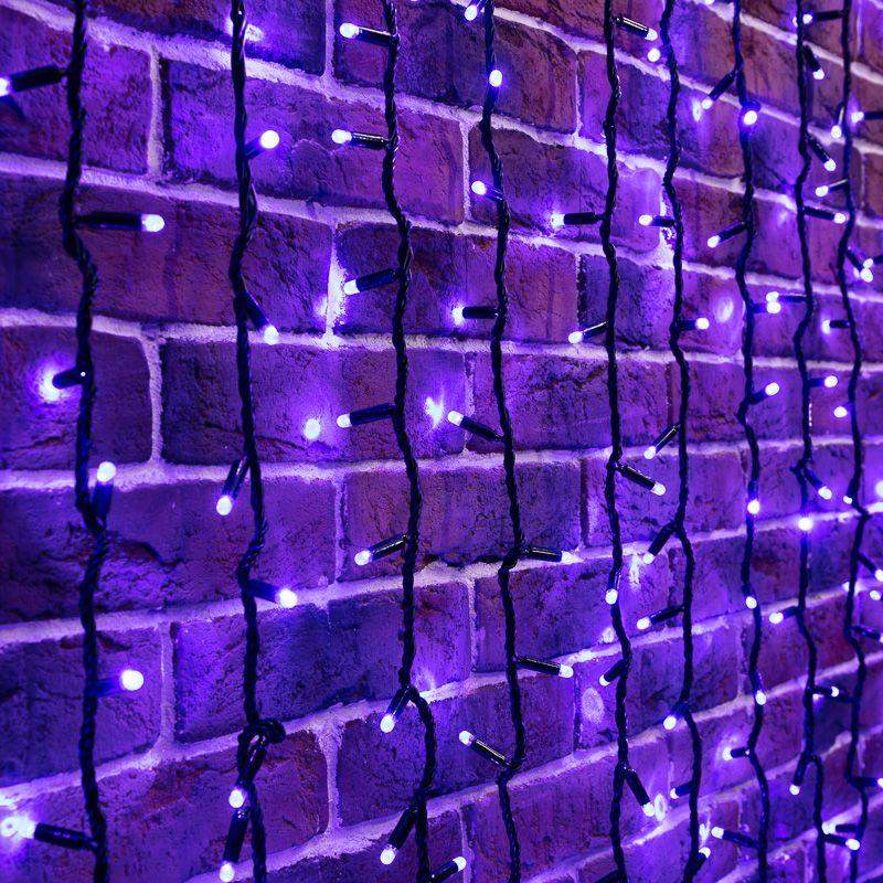 Гирлянда светодиодная "Светодиодный Дождь" 2х6м 1500LED син. 70Вт 230В IP65 эффект водопада с контроллером провод черн. Neon-Night 235-263 фото в каталоге от BTSprom.by  Гирлянда светодиодная "Светодиодный Дождь" 2х6м 1500LED син. 70Вт 230В IP65 эффект водопада с контроллером провод черн. Neon-Night 235-263 фото в каталоге от BTSprom.by