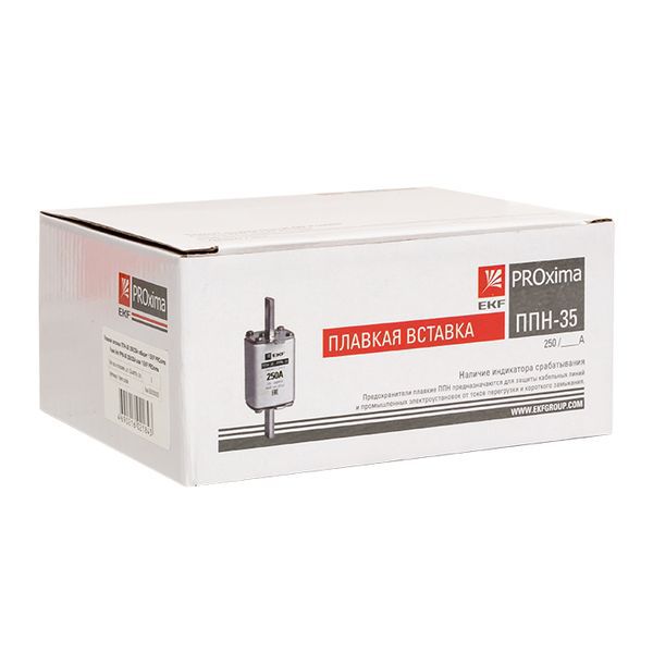  Вставка плавкая ППН-35 250/25А габарит 1 PROxima EKF fus-35/250/25 фото в каталоге от BTSprom.by