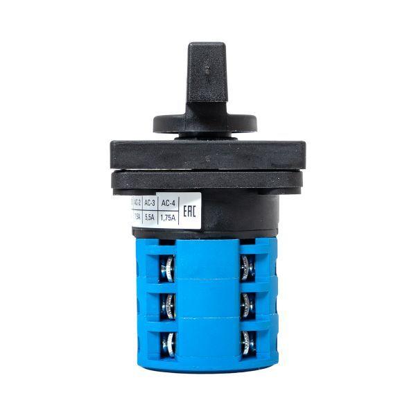  Переключатель кулачковый ПК-1-23 3П 10А "1-0-2" EKF pk-1-23-10 фото в каталоге от BTSprom.by