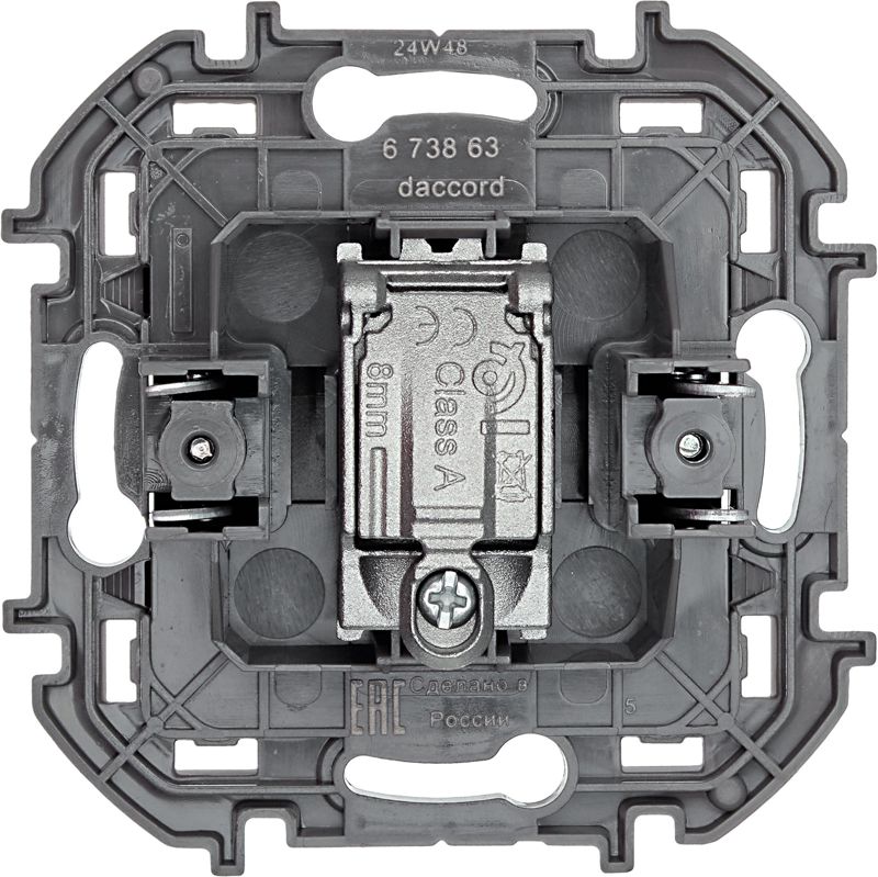  Розетка телевизионная проходная TV Inspiria 14дБ 5-862мГц механизм антрацит IEK 673863 фото в каталоге от BTSprom.by
