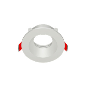 рамка для модульного светильника flex 50 01 90х30 круглая встраив. ral9010 varton v1-r0-00435-10001-2000000 от BTSprom.by