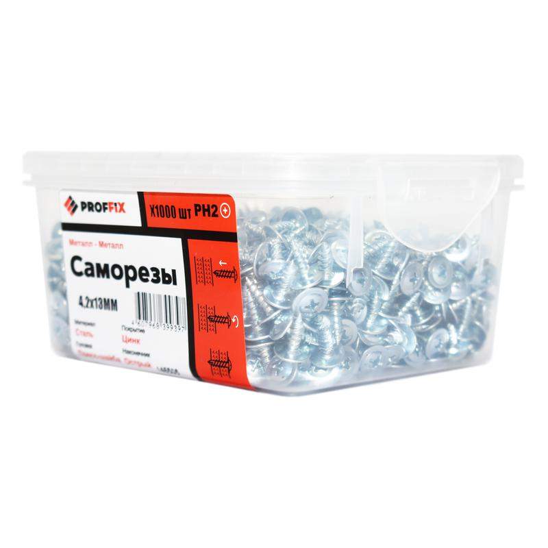 саморез смм 4.2х13 усилен. (twn) (контейнер) (уп.1000шт) tech-krep pro/zitar 146505 от BTSprom.by