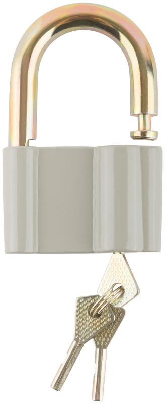  Замок навесной корпус из алюм. сплава 72х48мм стальная дужка 13мм КУРС 67017 фото в каталоге от BTSprom.by