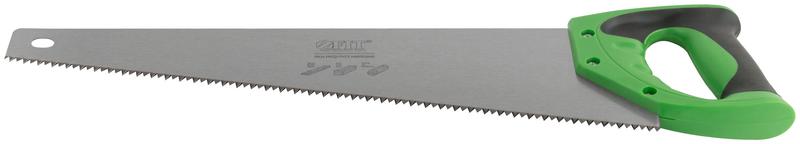  Ножовка по дереву крупный каленый зуб 5 TPI 2D заточка пластиковая прорезиненная ручка 450мм FIT 40422 фото в каталоге от BTSprom.by