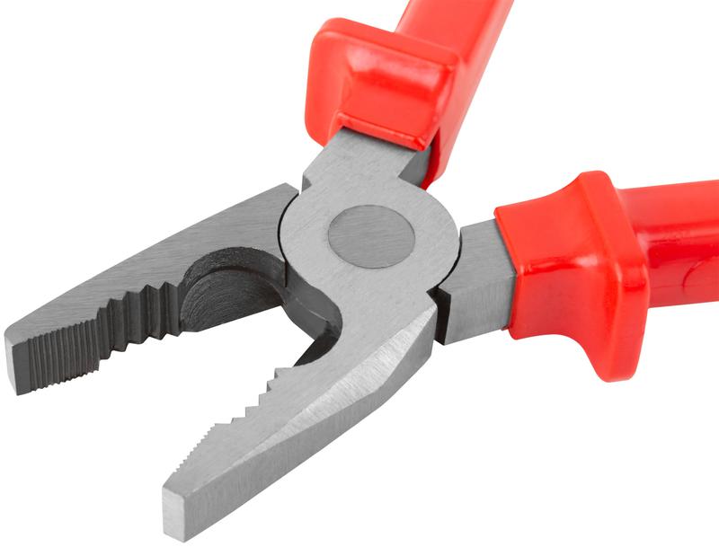  Плоскогубцы комбинированные "Лайт" 180мм пластик. ручки полированная сталь КУРС 47544 фото в каталоге от BTSprom.by