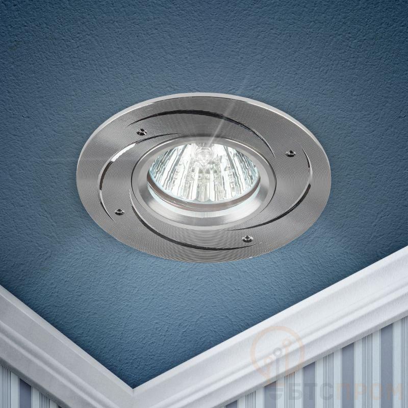 Светильник литой MR16.12В/220В 50Вт алюм. серебро KL43 SL /1 ЭРА Б0049562 фото в каталоге от BTSprom.by  Светильник литой MR16.12В/220В 50Вт алюм. серебро KL43 SL /1 ЭРА Б0049562 фото в каталоге от BTSprom.by